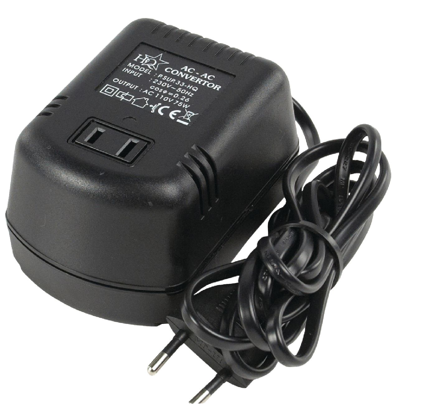 Měnič 230V-110V/75W