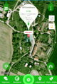 GPS chytré hodinky s telefonem, SOS tlačítko E