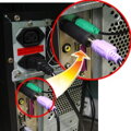 Keylogger - zařízení pro záznam práce na PC PS2 A