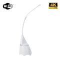 4K WiFi kamera skrytá v lampičce s bluetooth reproduktorem