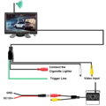Bezdrátová couvací kamera s monitorem 7