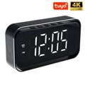 Budík se skrytou WiFi kamerou PROFI Tuya 4K