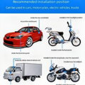 GPS lokátor na motorku, skútr, automobil L