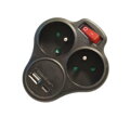 Kamera v rozbočke 230V s USB portom a funkciou WiFi