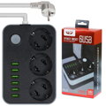 Odposlech v rozbočce 230V s USB portem l