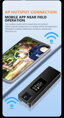 Profesionální akční 4K kamera s LCD a funkcí WiFi F