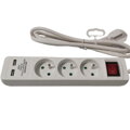 WiFi 4K kamera v prodlužovacím kabelu 230V s USB portem M