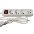 WiFi 4K kamera v prodlužovacím kabelu 230V s USB portem Q