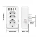WiFi kamera v rozbočce 230V s USB portem 4K F