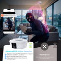 WiFi otočná kamera v kouřovém čidle PROFI 2K o
