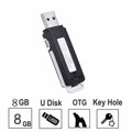 Záznamník zvuku v USB 8Gb - zvuková detekce O