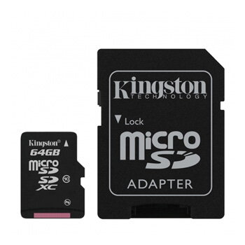 Paměťová karta microSDHC 64GB class 10