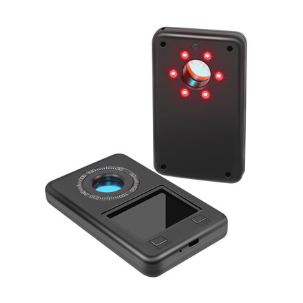 Detektor skrytých kamer a IR LED diod s LCD