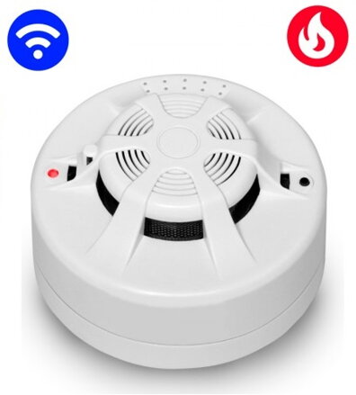 WiFi 4K kamera skrytá v reálném funkčním kouřovém čidle