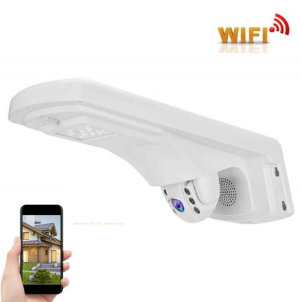 WiFi otočná kamera v LED světle s IR LED