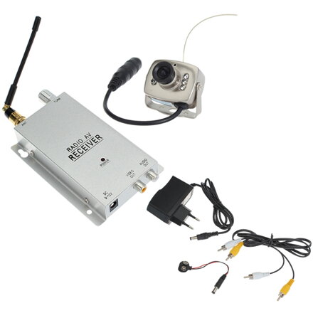 Bezdrátová kamera s přijímačem 1,2GHz