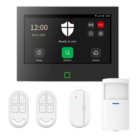 Bezdrátový alarmový systém 4G + WiFi s LCD SGuard-10PRO