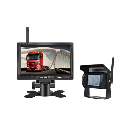 Bezdrátová couvací kamera s monitorem 7"