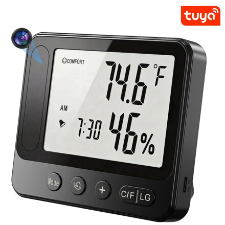 Meteostanice se skrytou 4K WiFi kamerou Tuya PROFI