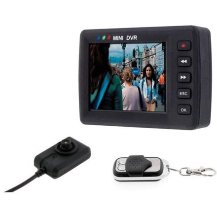 Špionážní kamera s LCD monitorem SPY750