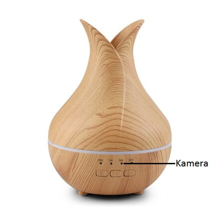 WiFi kamera skrytá v aroma difuzéru 4K Safeguard A1