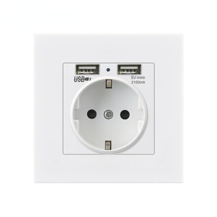 WiFi kamera v zásuvce 230V s USB portem 4K