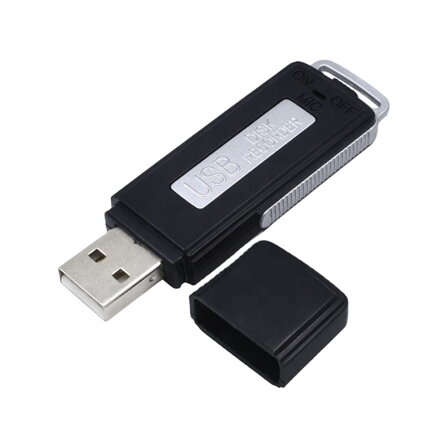 Záznamník zvuku v USB 8Gb - zvuková detekce