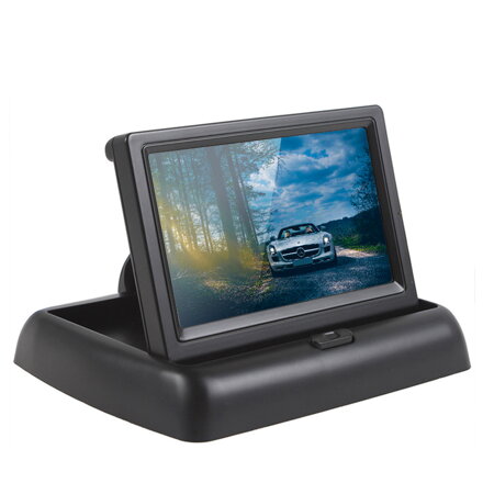 Monitor pro couvací kamery 3.5" - výklopný
