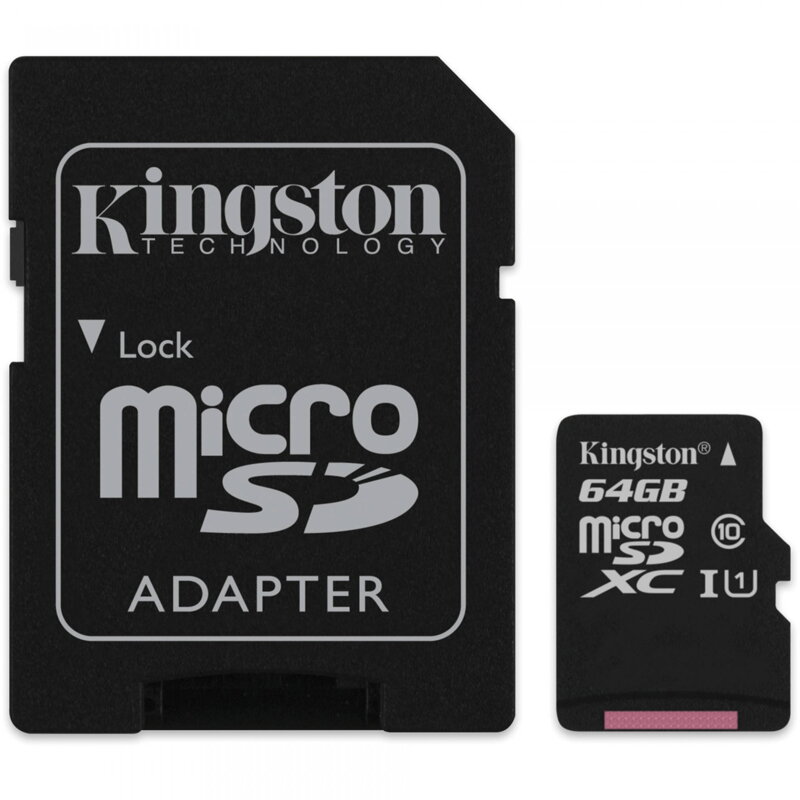 Pamäťová karta microSDHC 64GB class 10 Pamäťová karta microSDHC 64GB class 10