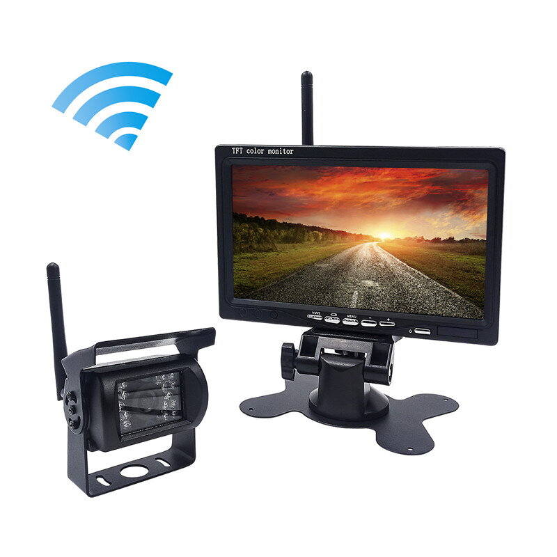 Bezdrátová couvací kamera s monitorem 7" Bezdrátová couvací kamera s monitorem 7"