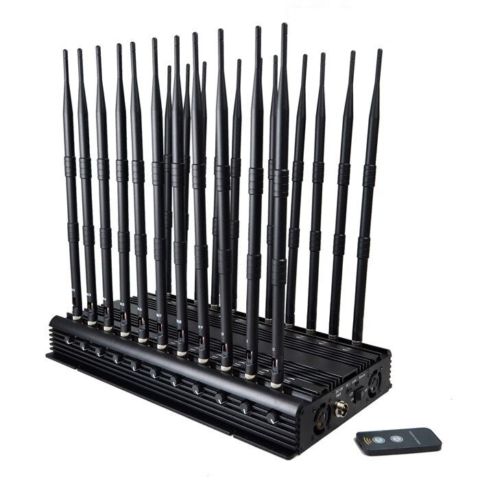 Profesionální rušička 5G 4G 3G GSM GPS Wi-Fi VHF UHF RC signálu Profesionální rušička 5G 4G 3G GSM GPS Wi-Fi VHF UHF RC signálu