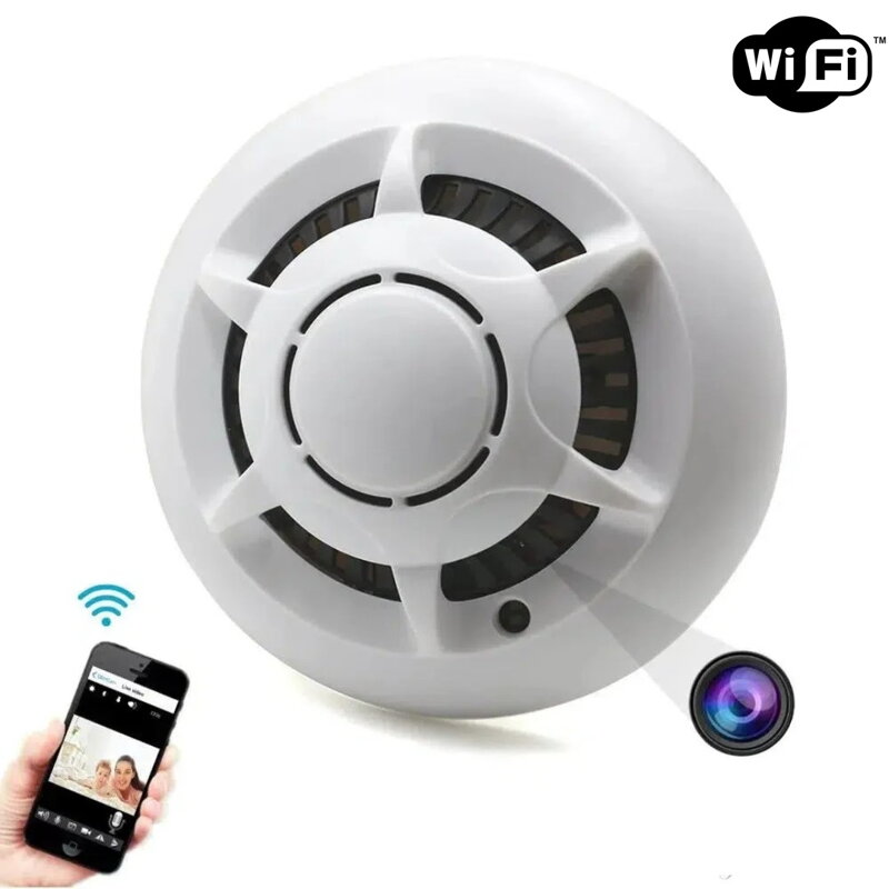 WiFi kamera skrytá v kouřovém čidle